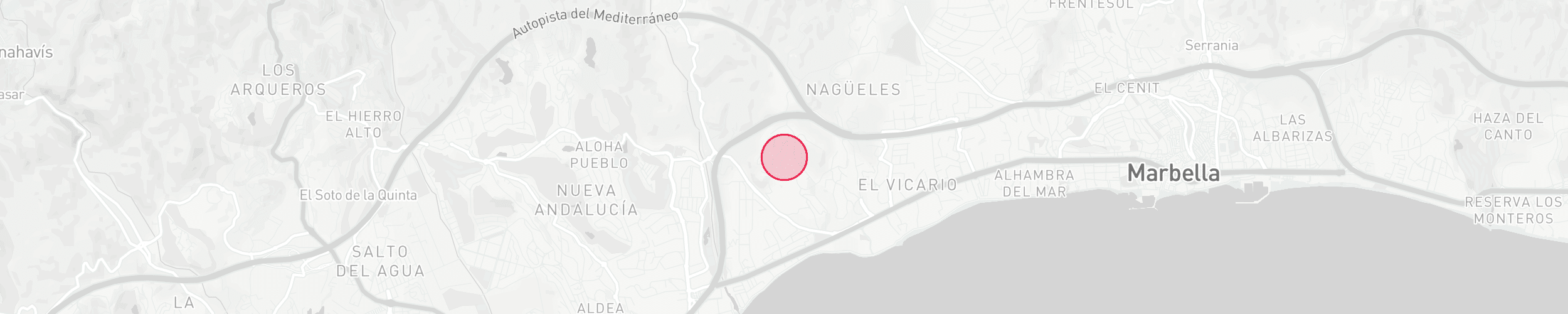 Property Location Map - Ancon Sierra IV, Marbella Golden Mile