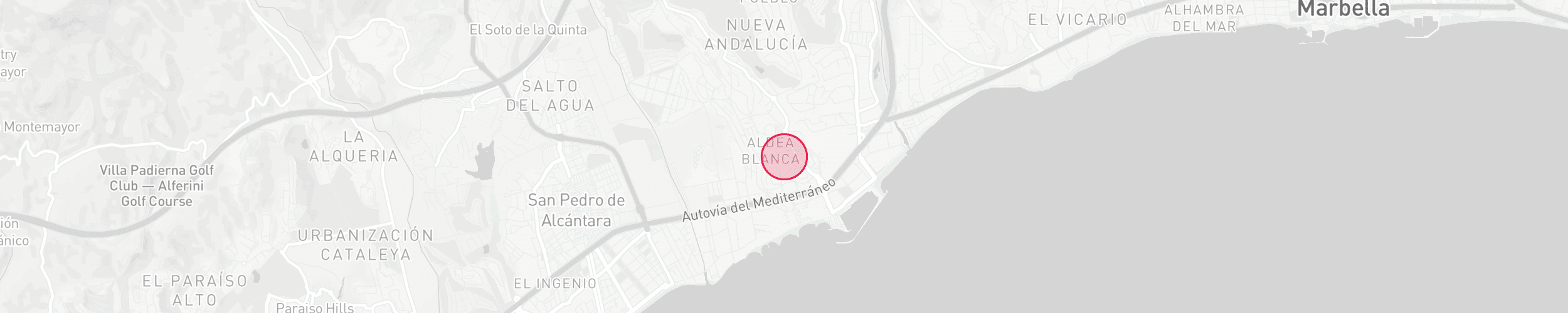 Localización de la propiedad - Cerro Blanco, Nueva Andalucia