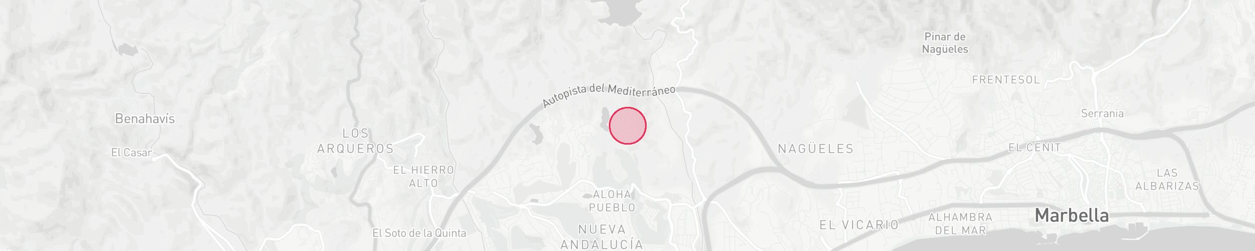 Property Location Map - Aloha Park, Nueva Andalucia