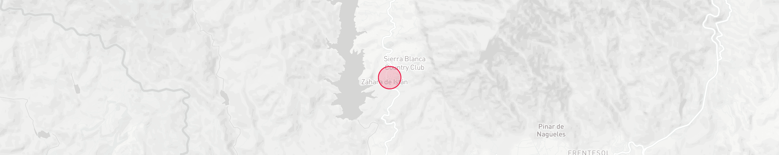 Localización de la propiedad - Cerros del Lago, Istan