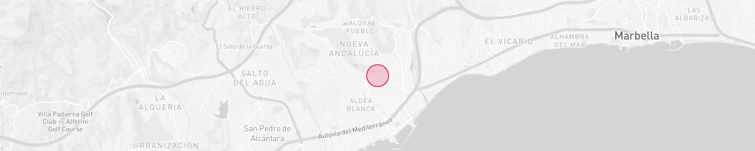 Localización de la propiedad - Hacienda El palmeral, Nueva Andalucia