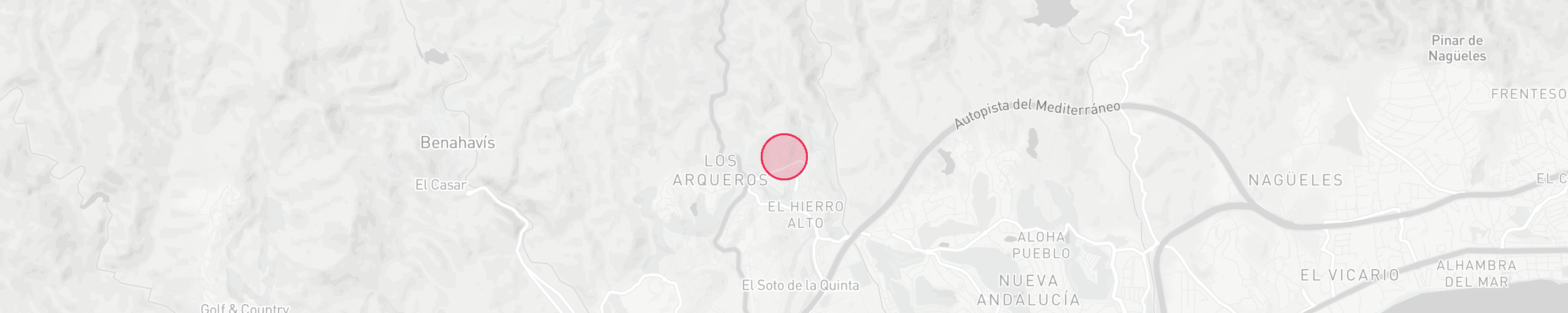 Property Location Map - The View Marbella, Benahavis