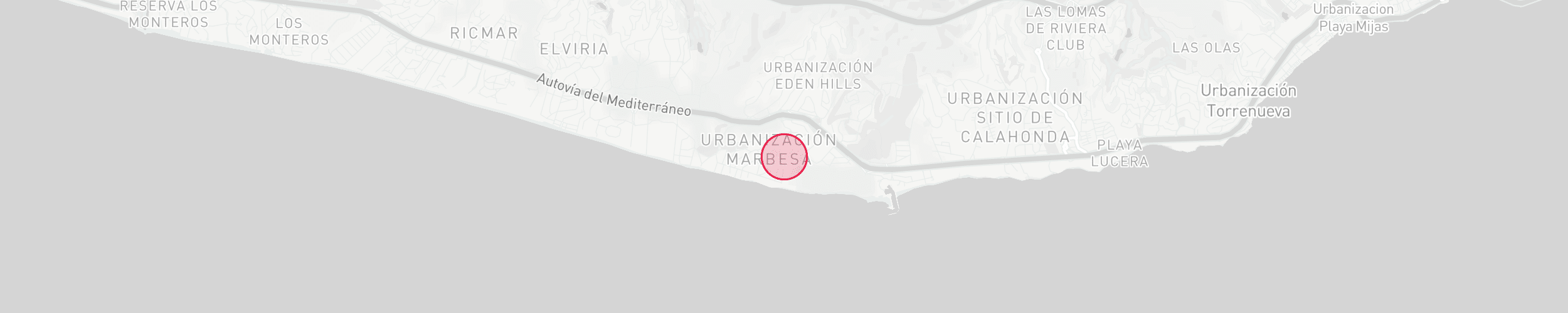 Property Location Map - Carib Playa, Marbella East
