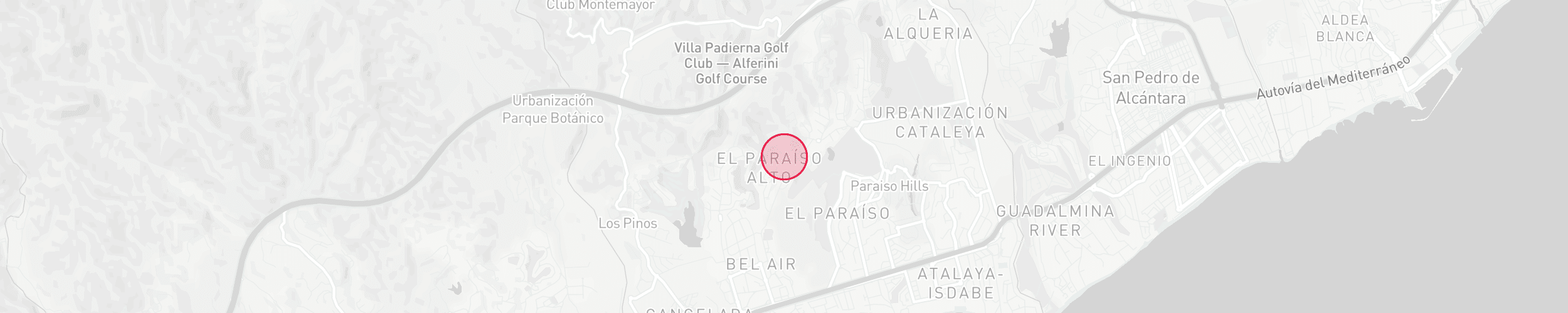 Property Location Map - El Paraiso Alto, Benahavis