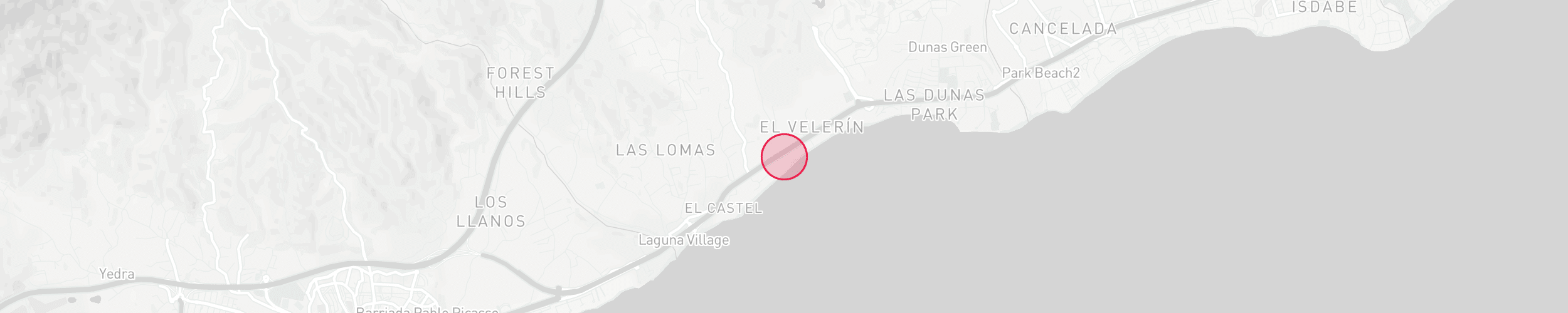 Property Location Map - El Velerin, Estepona