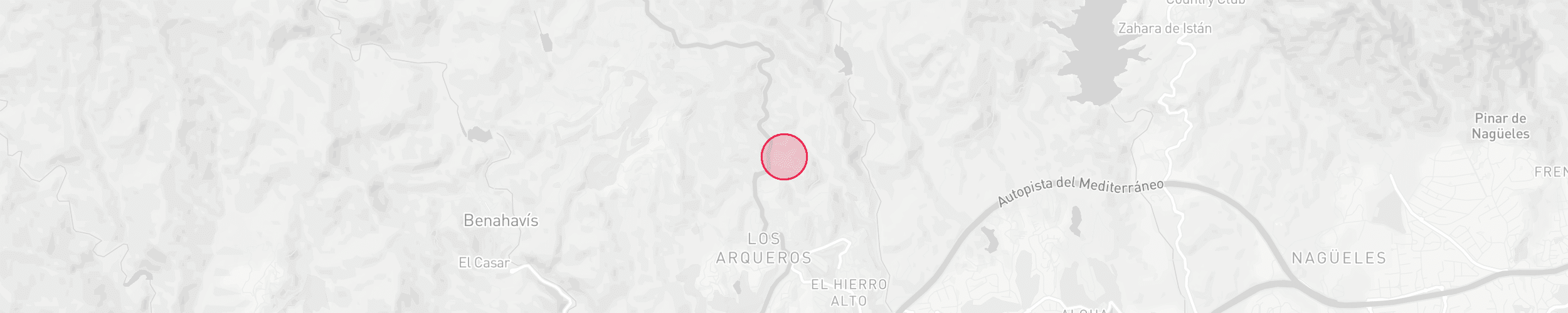 Property Location Map - El Madroñal, Benahavis