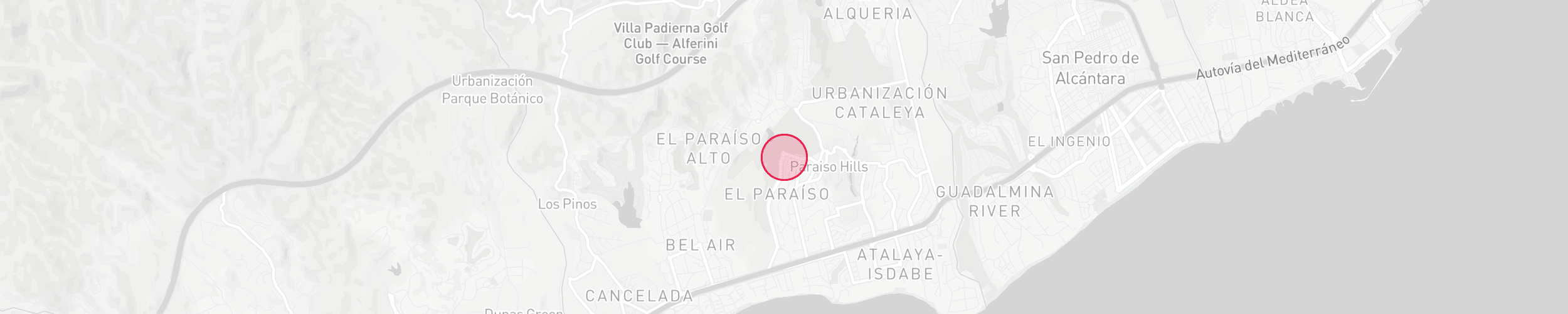 Property Location Map - El Paraiso, Estepona