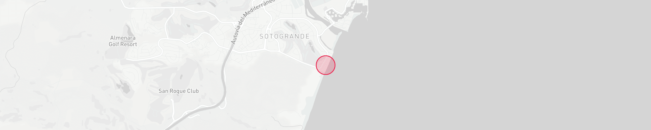 Carte de localisation de la propriété - Sotogrande Playa, Sotogrande