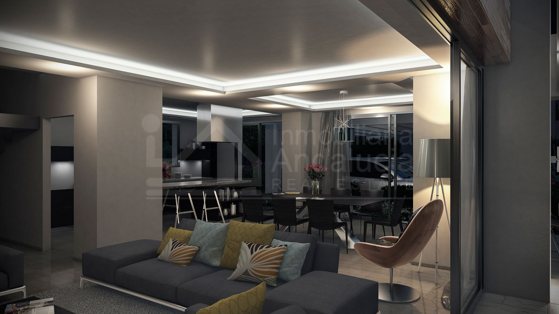 Brand new luxury contemporary 4-bedroom villa for sale in El Paraíso Golf, Estepona
