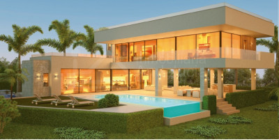 Benahavis, Brand new 5-bedroom modern villa for sale in La Alqueria, Benahavis