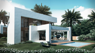 Estepona, Immaculate and truly unique contemporary 4-bedroom villa for sale in El Paraiso, Estepona