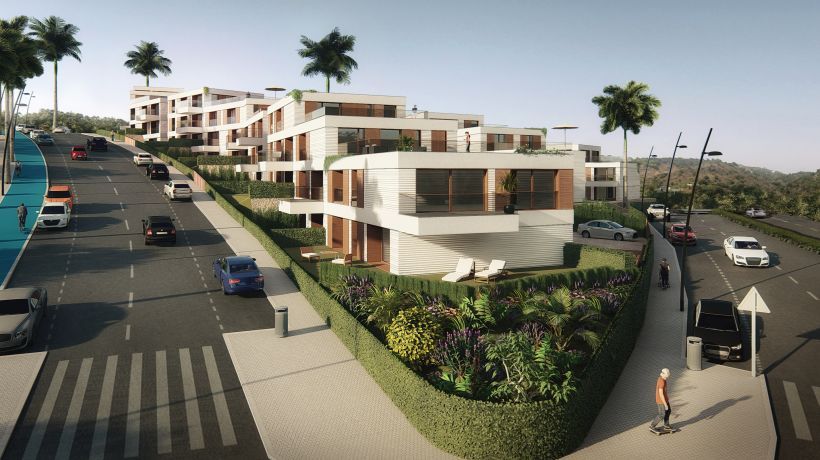 Luxury apartments and penthouses with seaviews in Estepona