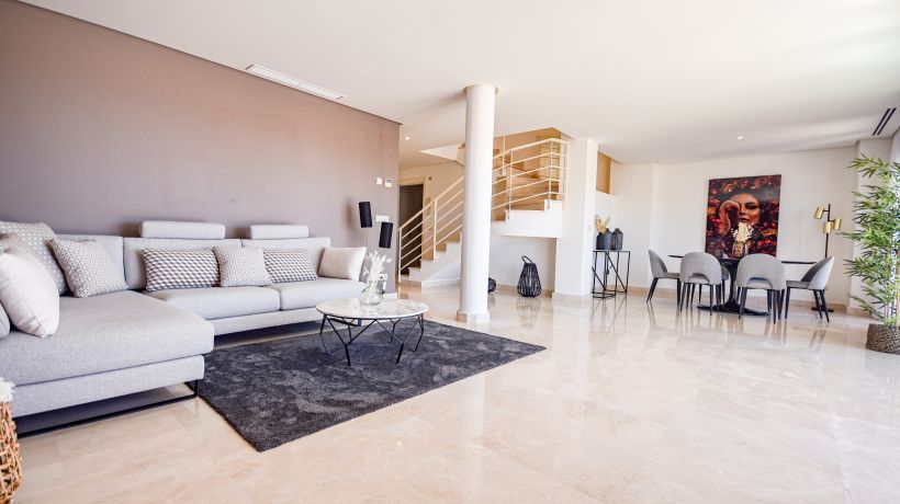 Duplex Penthouse for sale in Vista Real, Nueva Andalucia
