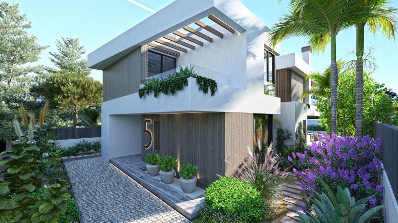 5 New Villas at Puerto Banús Beach