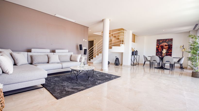 Duplex Penthouse en venta en Vista Real, Nueva Andalucia