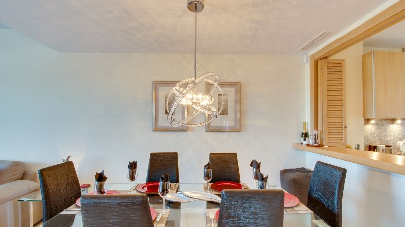 Holiday home, with sea and mountain views, in Mijas Costa