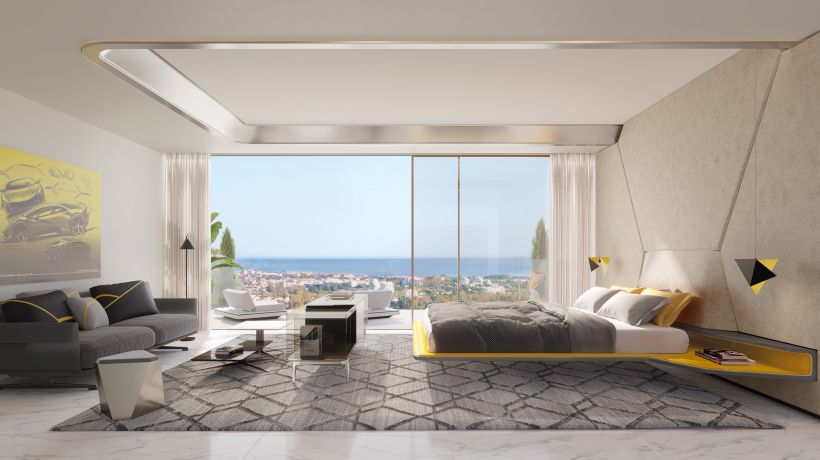 Villa Diamante created in collaboration with Lamborghini, Benahavís