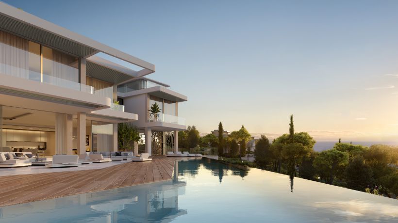 Villa Diamante created in collaboration with Lamborghini, Benahavís