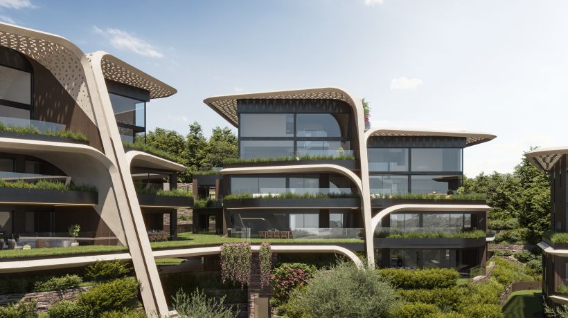 Sphere, exclusivos apartamentos y áticos dúplex integrados en la naturaleza en Sotogrande.