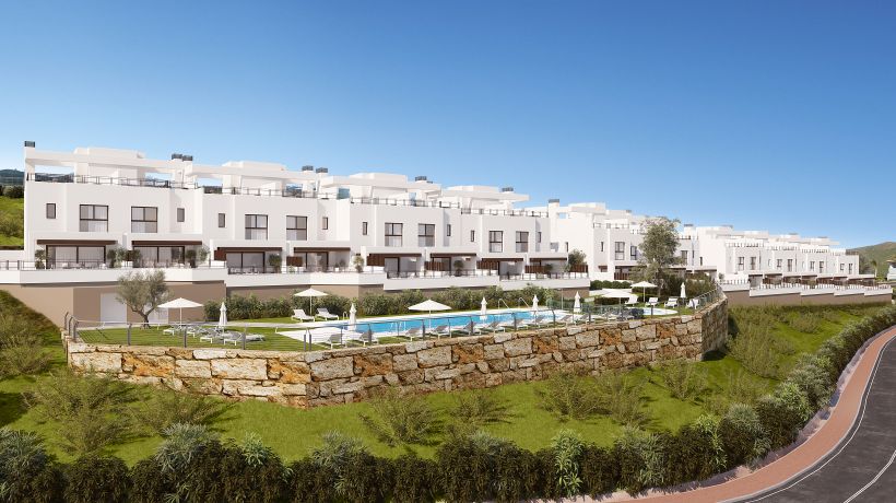 Belaria, espaciosas casas adosadas en La Cala Golf Resort en Mijas.