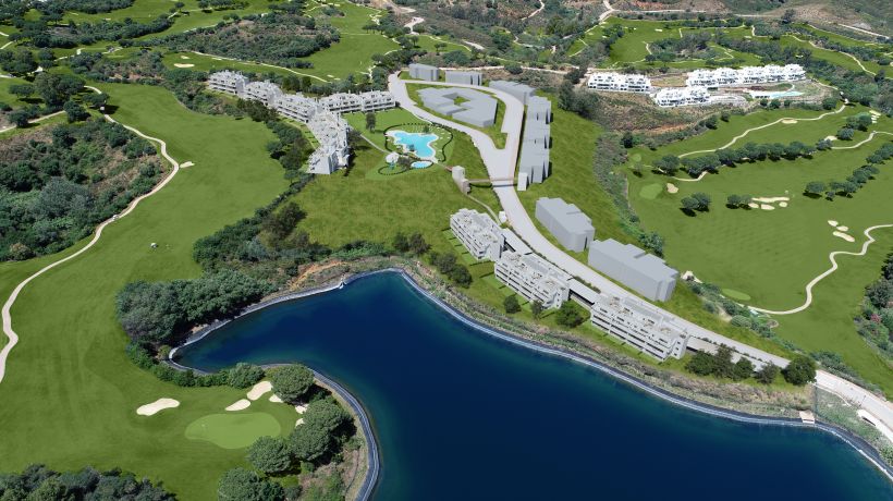 Solana Village, apartamentos y áticos contemporáneos para amantes del golf en La Cala Golf Resort en Mijas