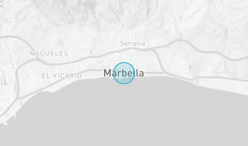 Long term rental apartment in Marbella with views of the sea and the mountains