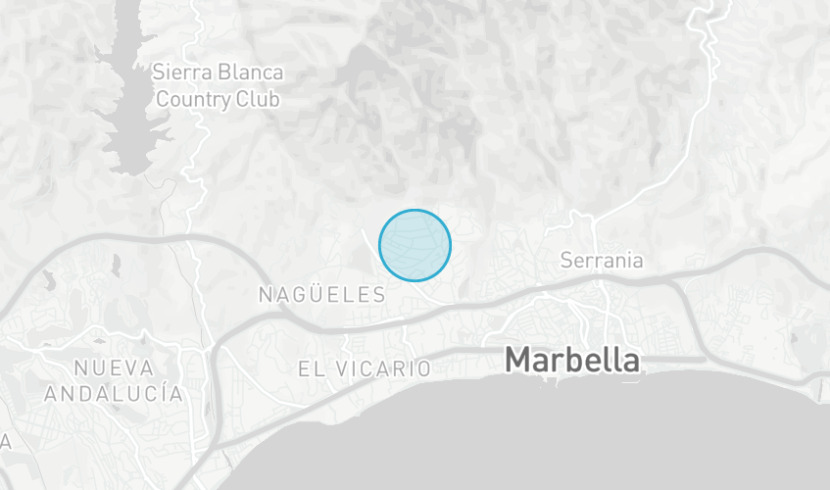 Neu renovierte Wohnung mit großer Terrasse, in bewachter Wohnanlage in Sierra Blanca, Marbella