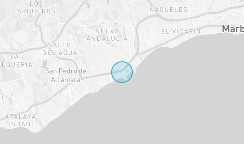 Beachfront holiday rental Marbella with 4 bedrooms, sea views and communal pool in Puerto Banús