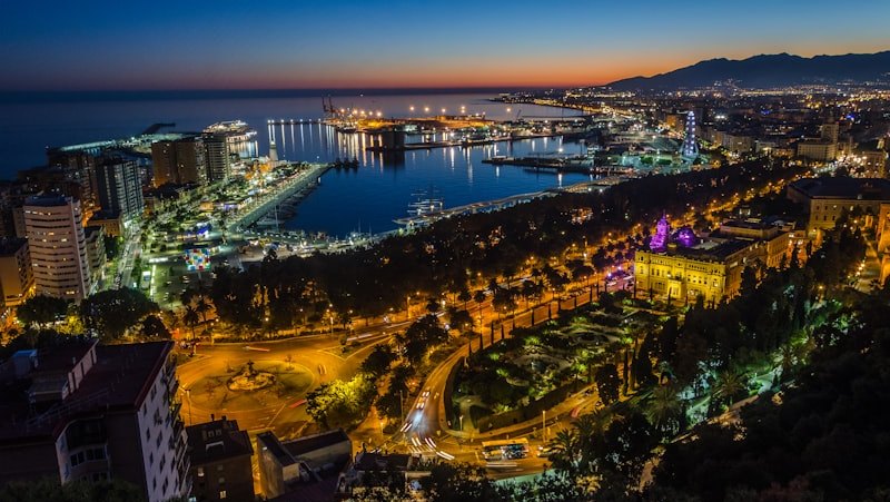 Malaga port