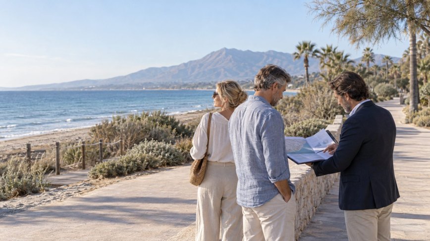 Mercado inmobiliario de la Nueva Milla de Oro H2 2026: asesoramiento inmobiliario junto a la playa en Estepona