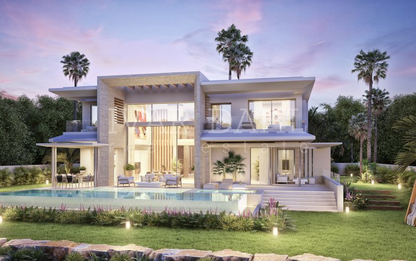 New Villas in 24 h security gated complex, Ojen, Marbella