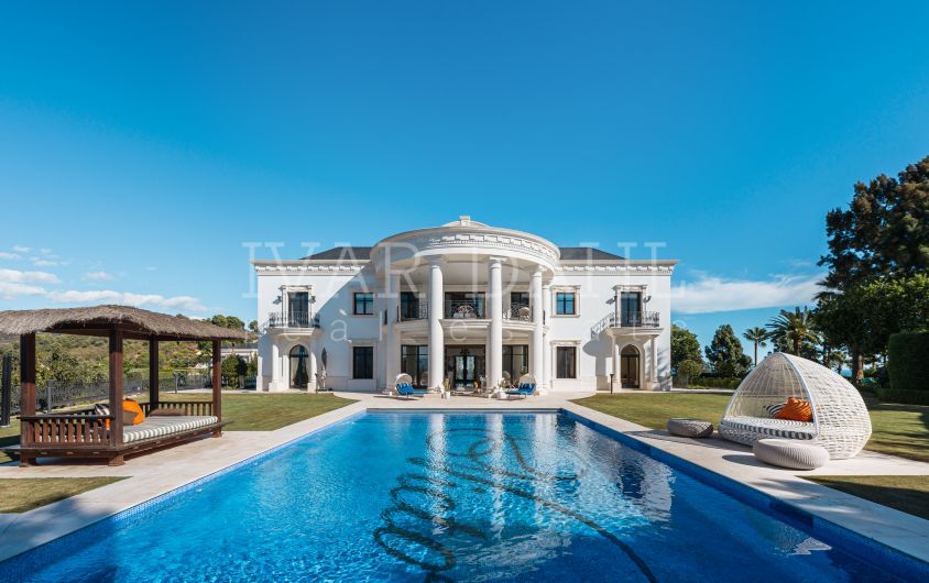 PALACE BLANC - Unik Regal Grand Mansion med Wow-faktor i Hacienda Las Chapas, Marbella East