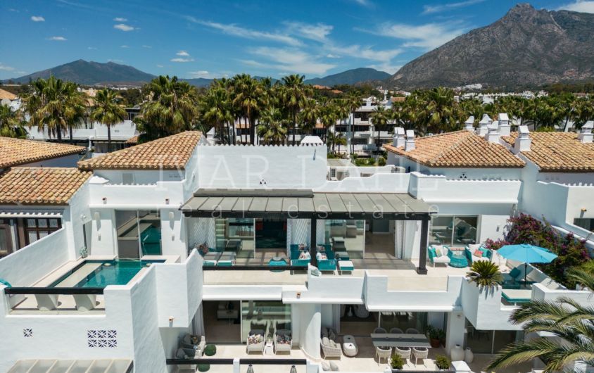 Luxuriöses Strand-Penthouse in Puente Romano, Marbella