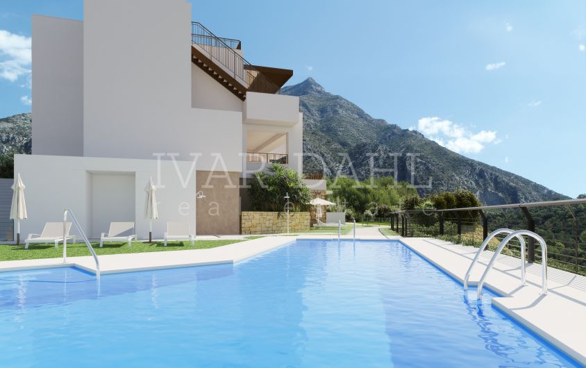 Apartment mit Bergblick in Istán, Málaga