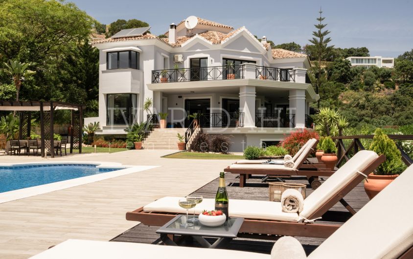 Luxurious 7-Bedroom Villa in Monte Mayor, Benahavis with Panoramic Views