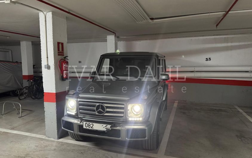 Parkplatz in Tiefgarage direkt am Strand von Las Cañas Beach, Marbella, Goldene Meile