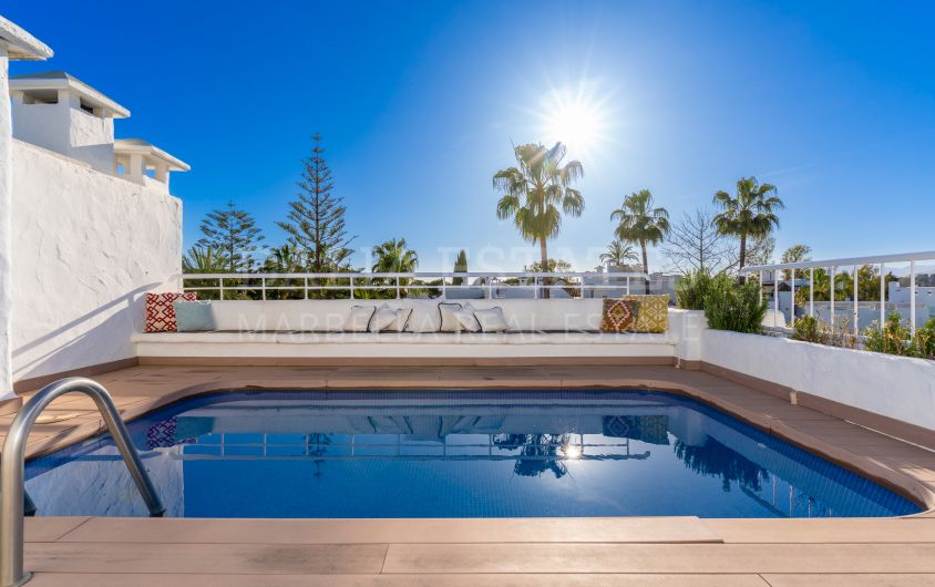 Duplex Penthouse in Alhambra del Mar, Beachfront, Marbella Golden Mile