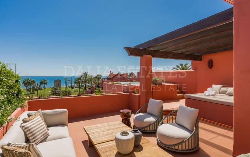 Luxury Frontline Beach Duplex Penthouse – Torre Bermeja, Estepona