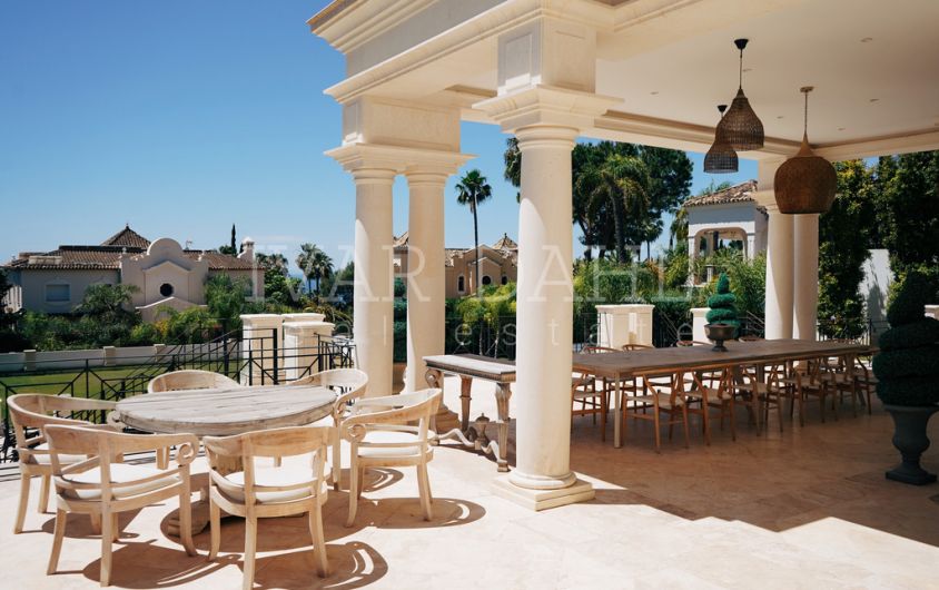 Villa Isolde set within Marbella’s most prestigious gated community