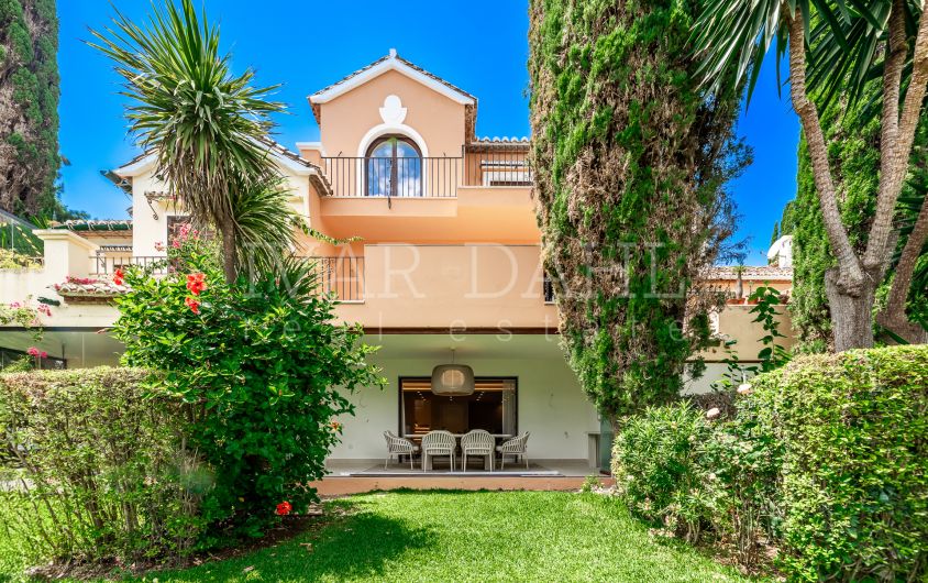 Frontline Beach Luxury Townhouse in El Velerin, Estepona East