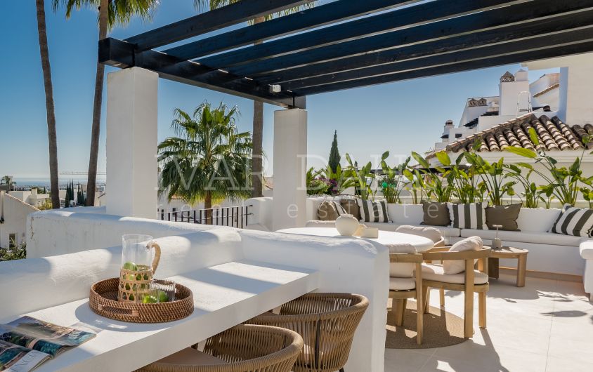 Duplex Penthouse with seaviews in Nueva Andalucía