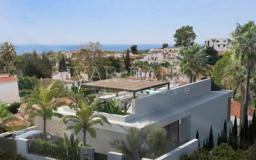 New contemporary villa in Nueva Andalucía, Puerto Banus, Marbella