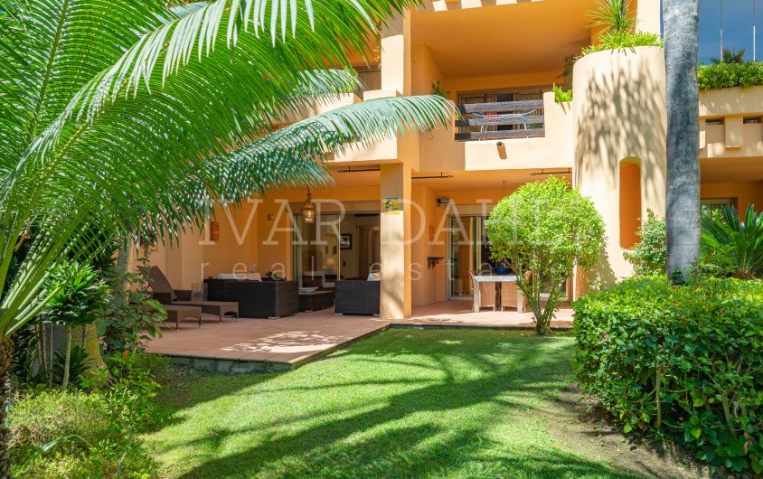Garden apartment for sale in Mansion Club, Golden Mile, Marbella