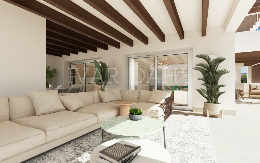 Luxurious Sea and Golf View Apartment in Benahavis, Malaga