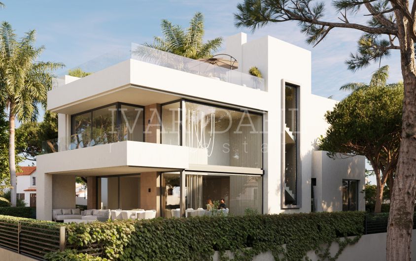 Nueva promoción exclusiva: cuatro lujosas villas junto a la playa en Marbella