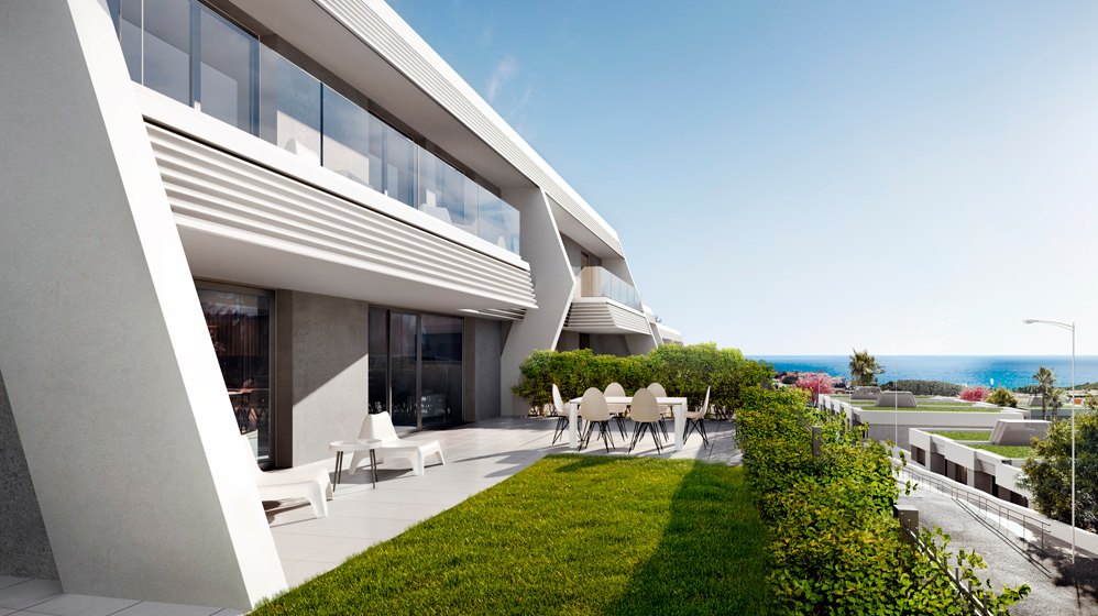 Exclusive modern design townhouse close to the golf and the sea