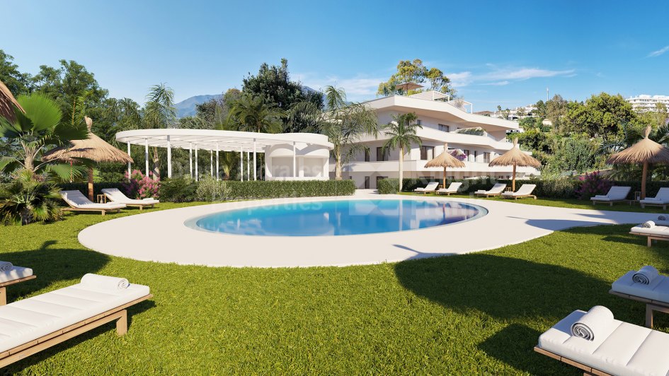 Estepona Oeste, Cuarenta y ocho nuevos apartamentos contemporáneos al Oeste de Estepona