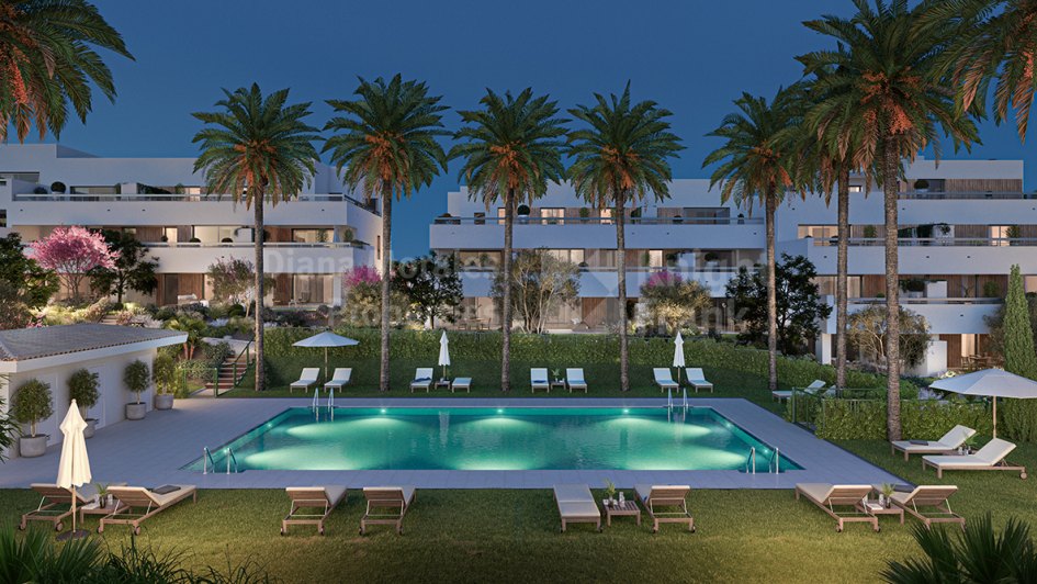 Estepona Oeste, Nueva promoción de 41 viviendas a 300 metros de la playa en Estepona