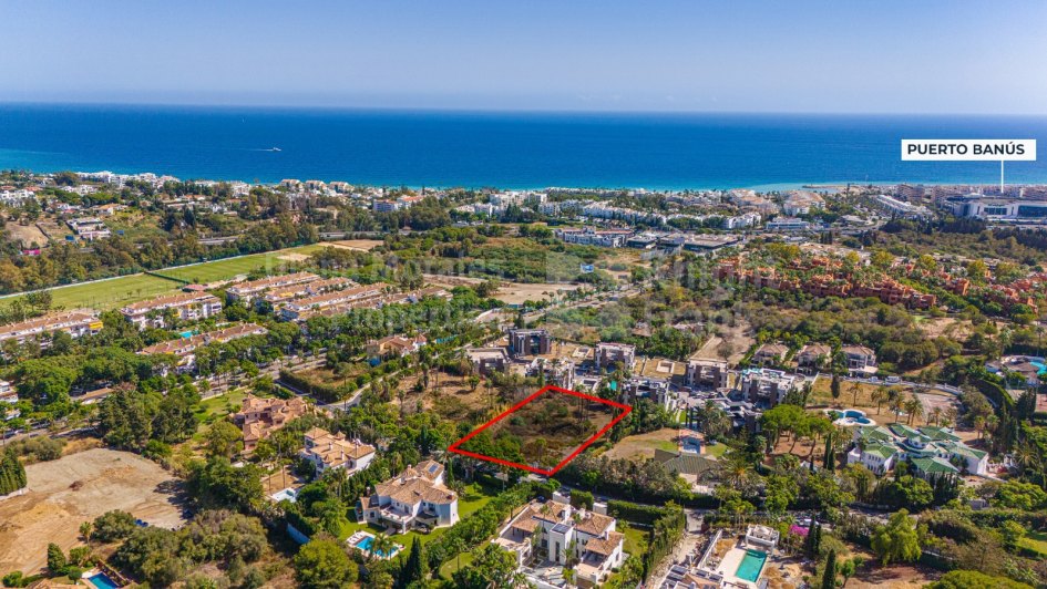 Atalaya de Rio Verde, Last large plot available for sale in close to Puerto Banus