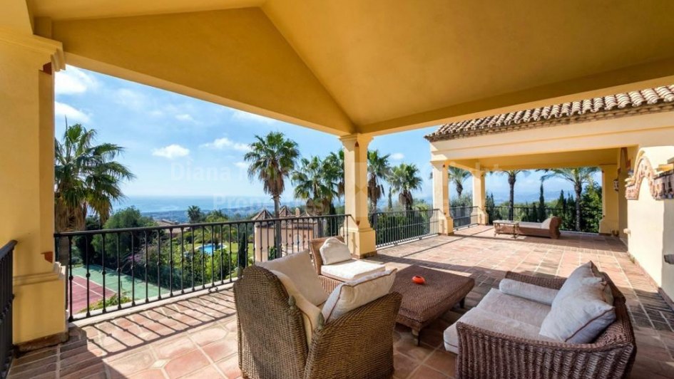 Villa à louer avec vue sur la mer à Sierra Blanca